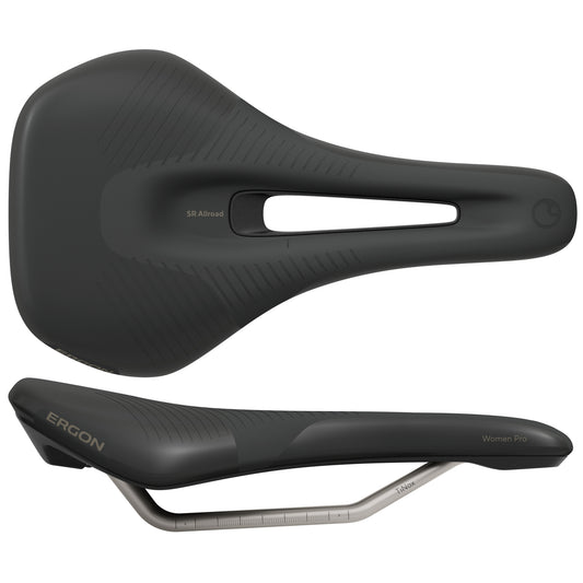 Ergon SR Allroad Pro Womens Saddle M/L Black-Goodwynn's