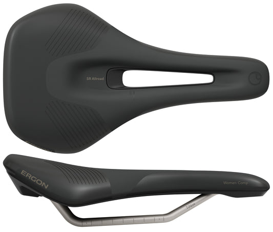 Ergon SR Allroad Comp Womens Saddle S/M Black-Goodwynn's