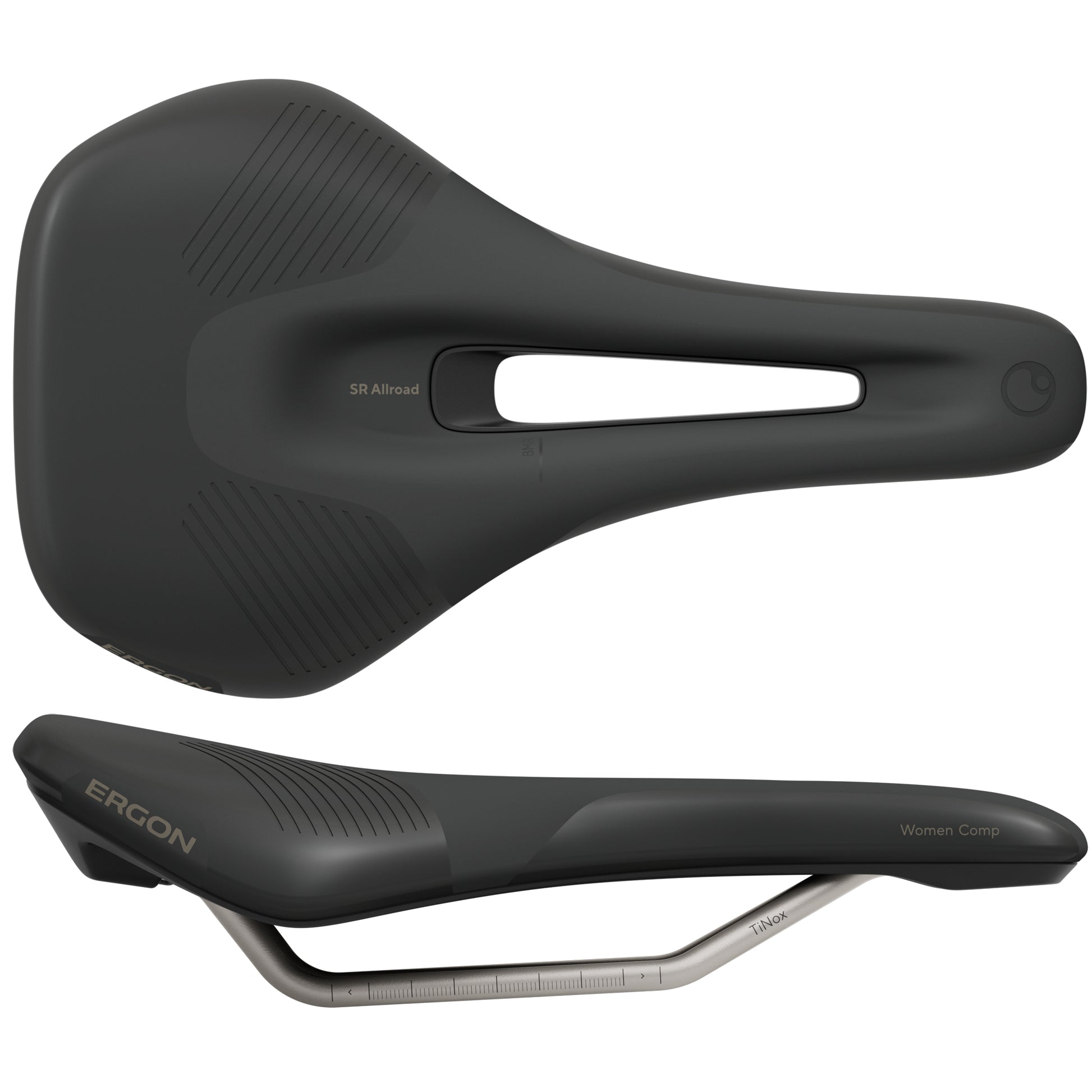 Ergon SR Allroad Comp Womens Saddle M/L Black-Goodwynn&#39;sGoodwynn&#39;s