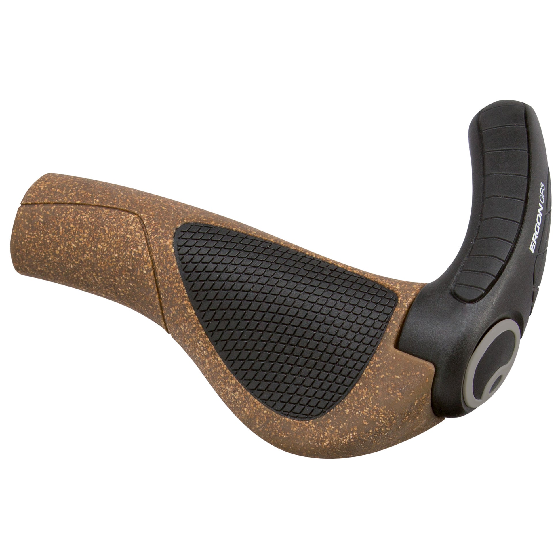 Ergon GP3 Evo BioKork Grips Large Brown/Black-Goodwynn&#39;sGoodwynn&#39;s