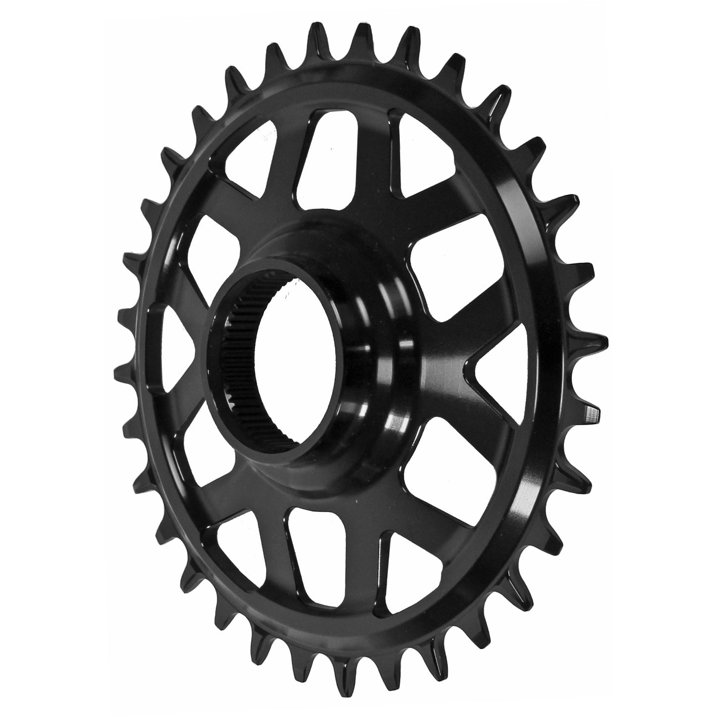 e*thirteen Helix Race e*spec  Chainring - Fazua Ride 60 Direct Mount 18mm Offset 32T 11/12 Speed BLK