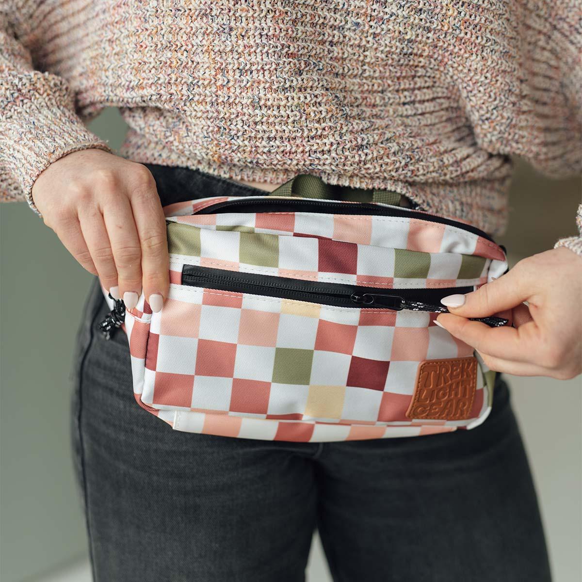 Everyday Fanny Pack (Checkers)-Goodwynn&#39;sGoodwynn&#39;s