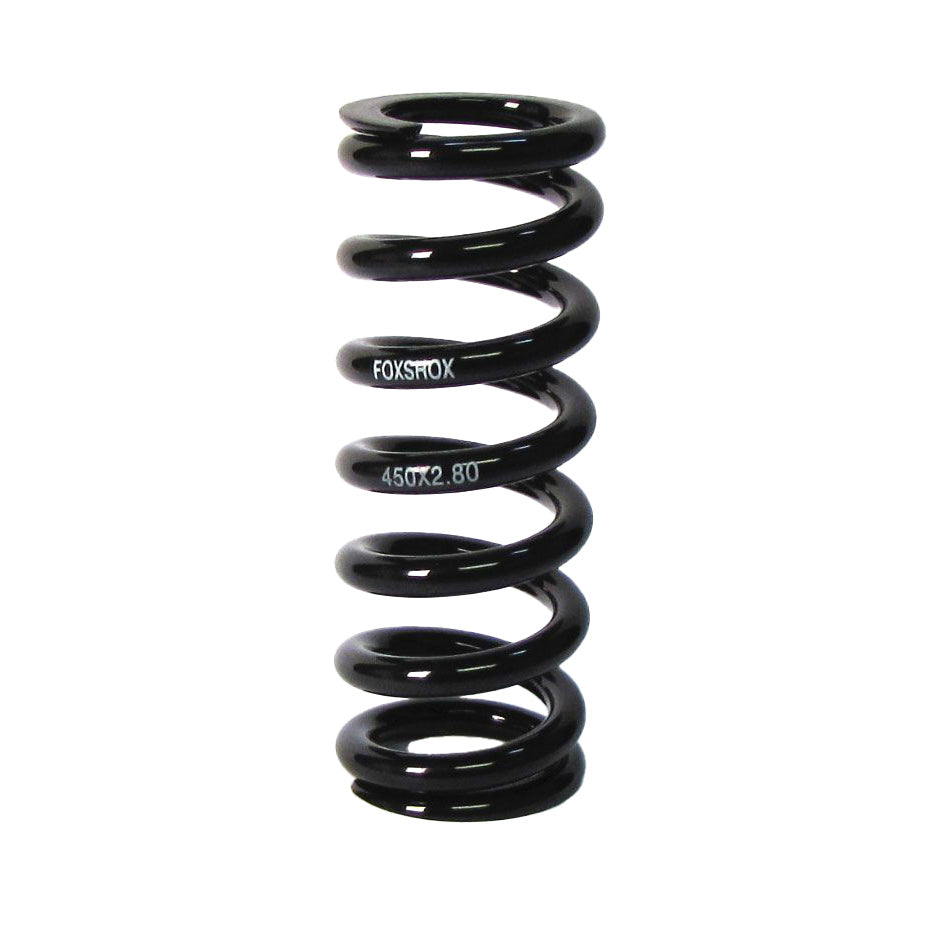 FOX Steel Rear Shock Coil Spring - 700 lb. x 2.3" Spring Travel 5.200 TLG Total Spring Length BLK