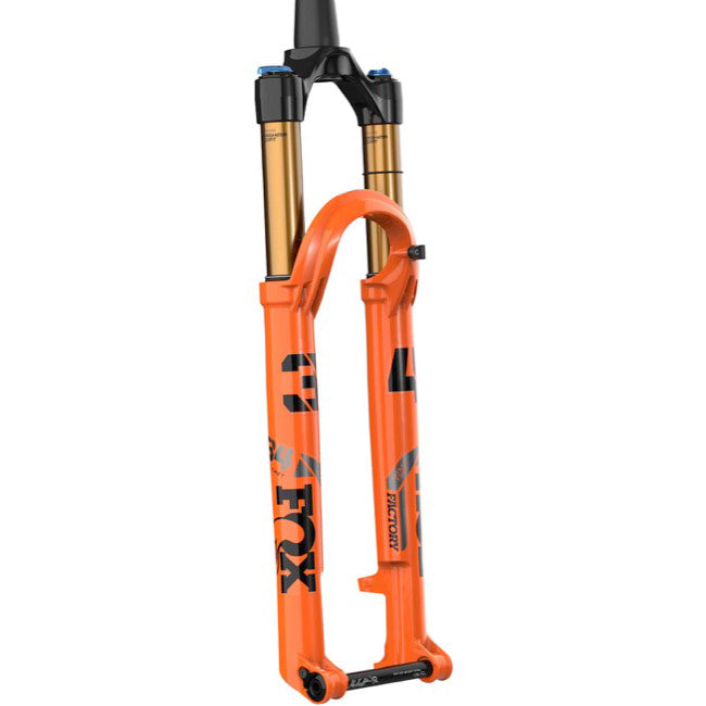 FOX 34 Step-Cast Factory Suspension Fork - 29" 120 mm 15 x 110 mm Kabolt 44mm Offset GRIP SL Damper 3-Position Shiny Orange-Goodwynn&#39;sGoodwynn&#39;s