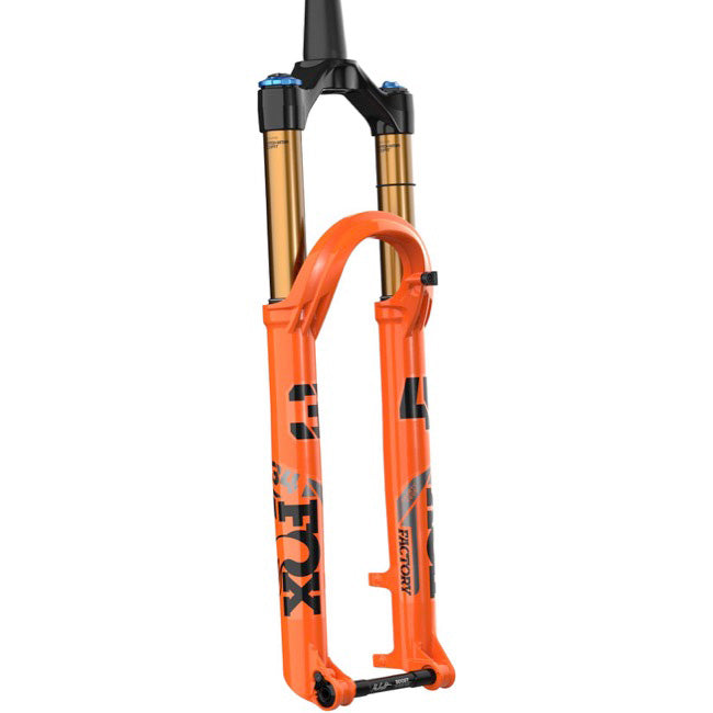 FOX 34 Factory Suspension Fork - 29" 130 mm 15 x 110 mm Kabolt 44mm Offset GRIP X Damper Shiny Orange