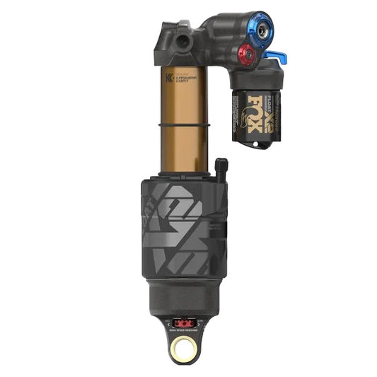 FOX FLOAT X2 Factory Rear Shock - Trunnion Metric 185 x 50 mm 2-Position Lever Kashima Coat-Goodwynn's