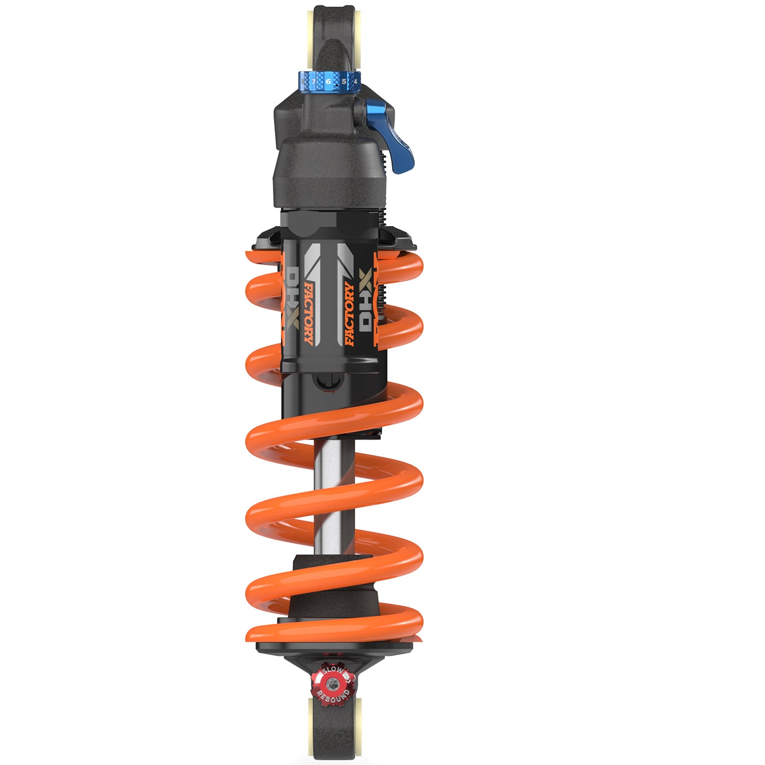 FOX DHX Factory Rear Shock - Trunnion Metric 185 x 55 mm 2-Position Lever Hard Chromoly Damper Shaft-Goodwynn&#39;sGoodwynn&#39;s