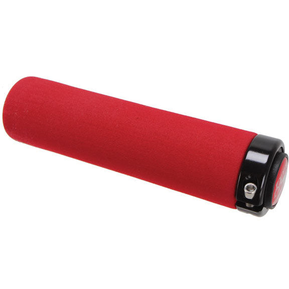 SRAM Locking MTB Straight Foam Grip Set Red-Goodwynn&#39;sGoodwynn&#39;s