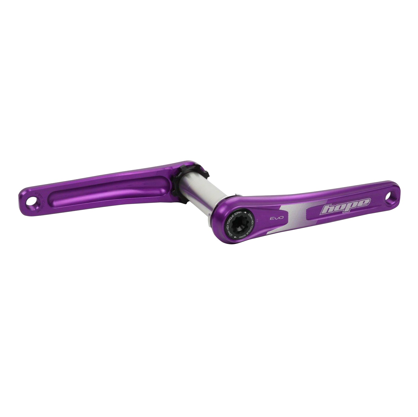 Hope Evo Crankset No Spider(68/73mm) 155mm Purple-Goodwynn&#39;sGoodwynn&#39;s