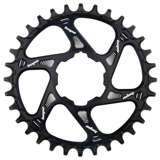 Hope Spiderless Retainer Chainring - 28t Boost Hope Direct Mount R22 Black-Goodwynn's