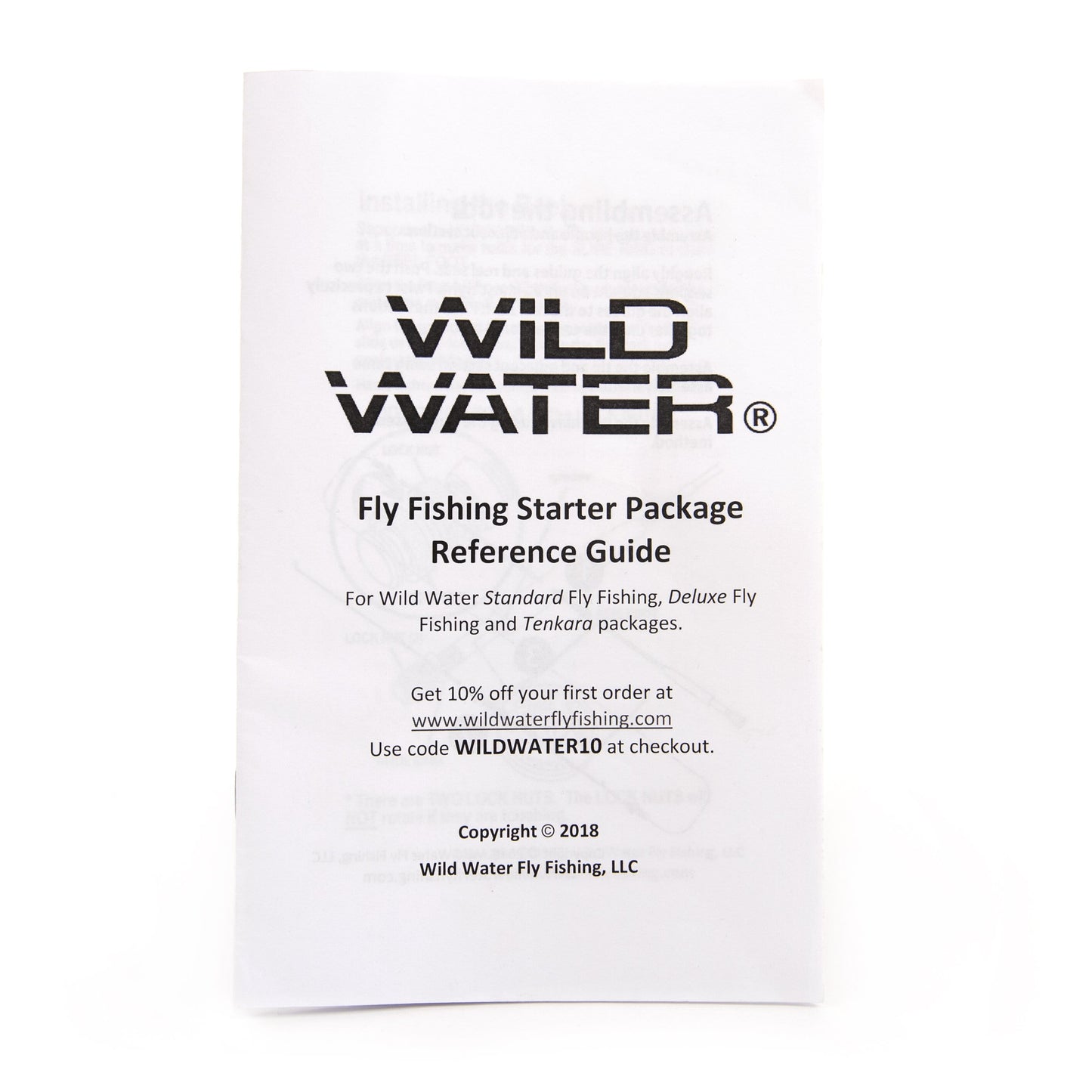 Wild Water Fly Fishing Starter Package Booklet