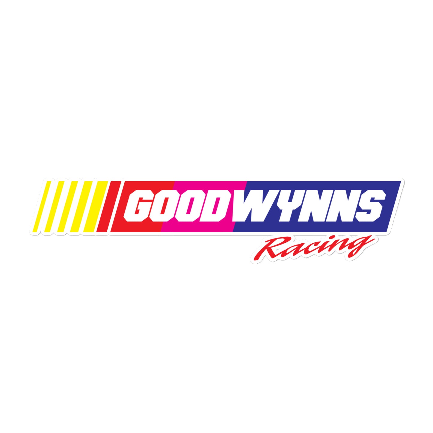 Goodwynns Racing Kiss Cut Sticker