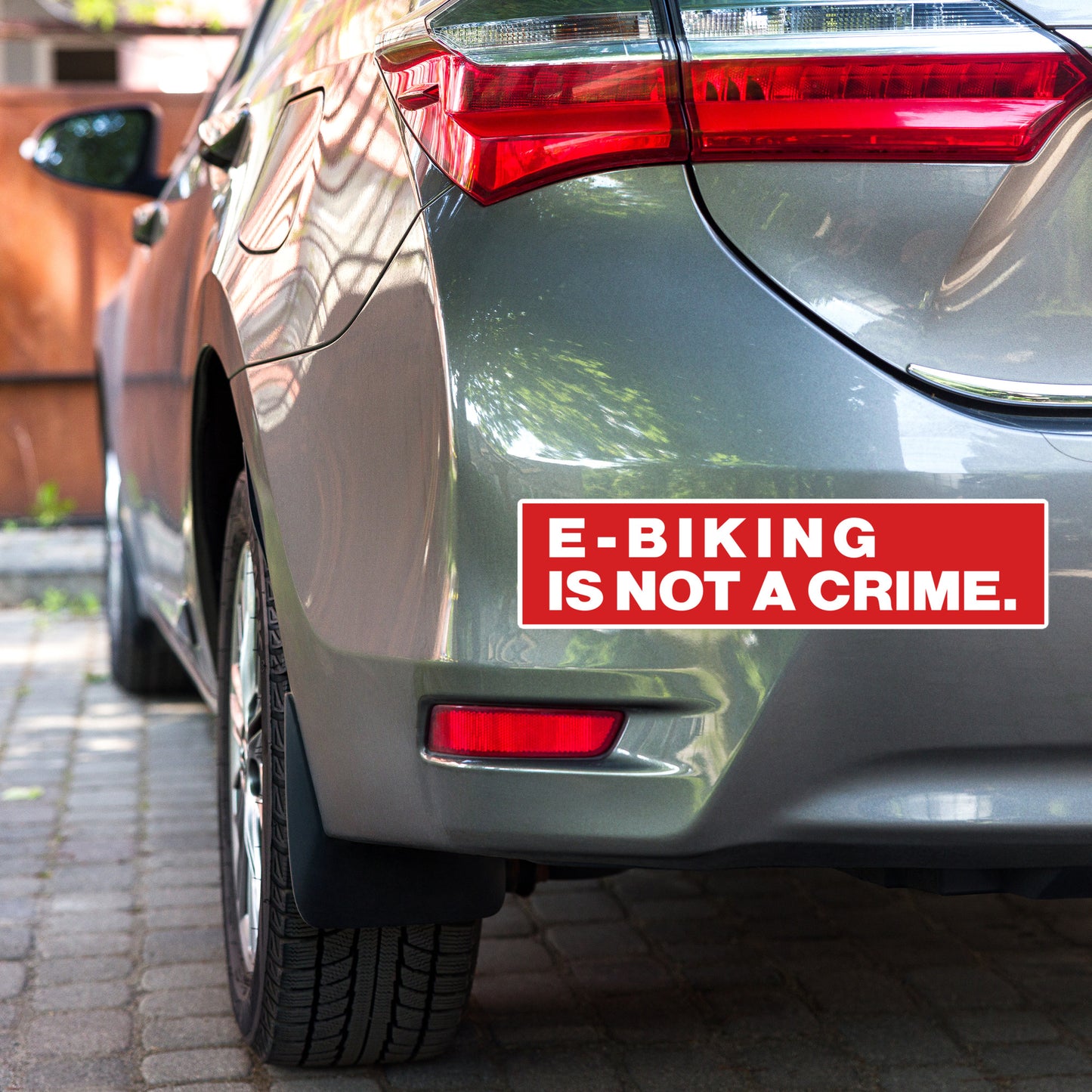 E-Biking is not a crime - modern