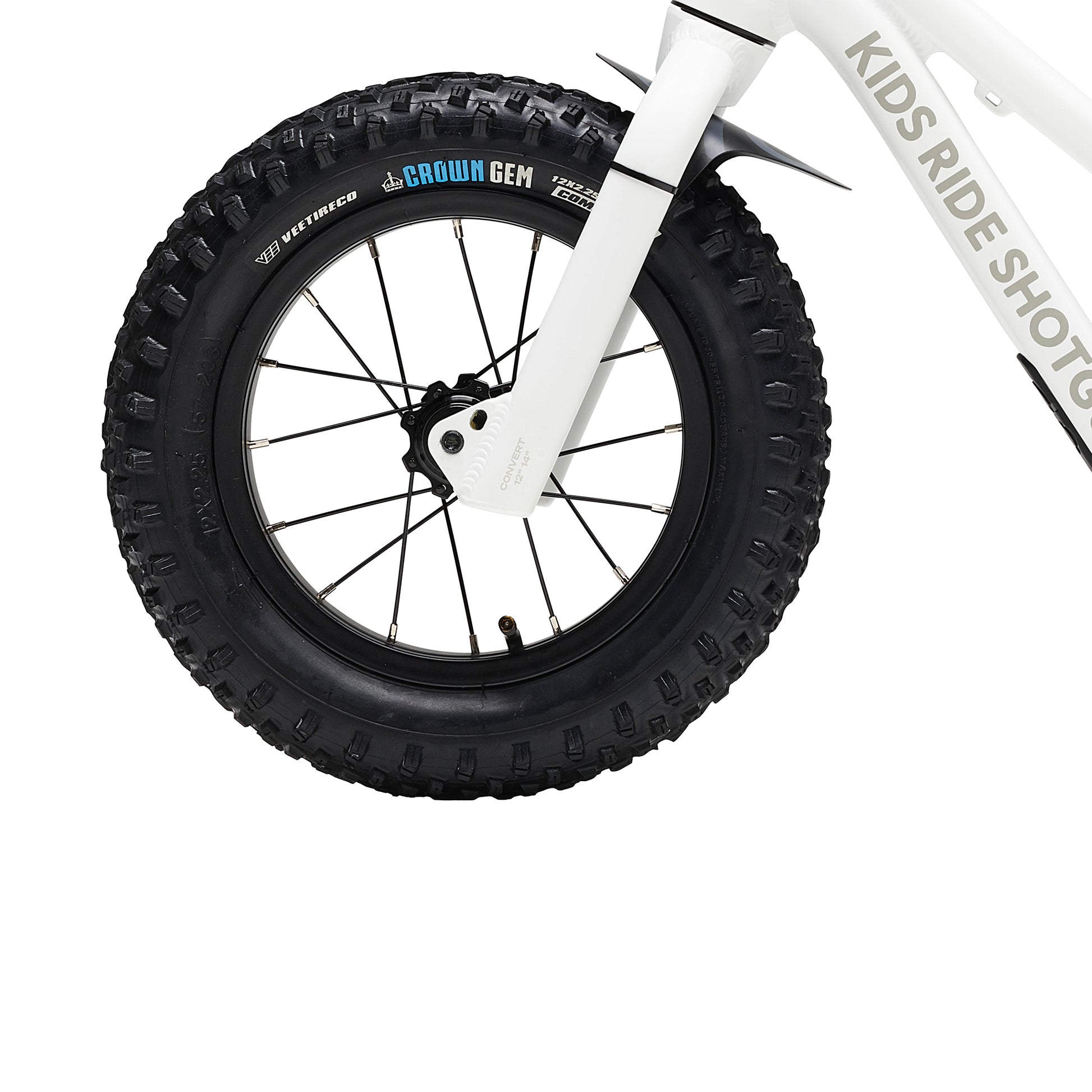 Kids Ride Shotgun Dirt Hero 12" Wheel Set - Rear Disc Tires/Tubes Included Pair-Goodwynn&#39;sGoodwynn&#39;s