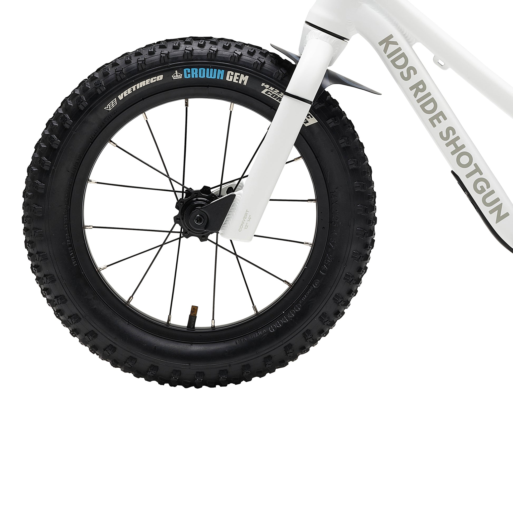 Kids Ride Shotgun Dirt Hero 14" Wheel Set - Rear Disc Tires/Tubes Included Pair-Goodwynn&#39;sGoodwynn&#39;s