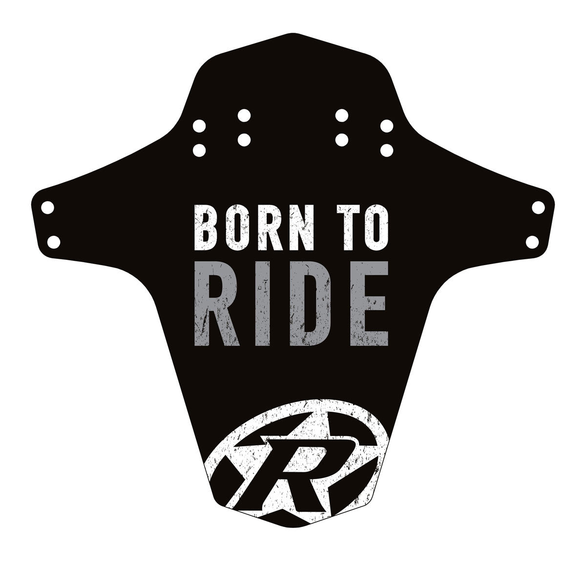 Reverse Mudfender Born to Ride Black/Gray-Goodwynn&#39;sGoodwynn&#39;s