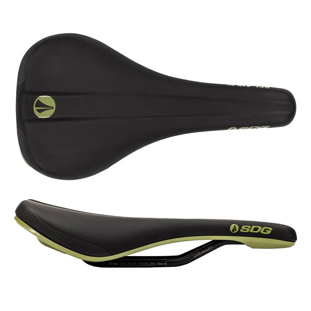 SDG Bel-Air V3 Saddle Lux Rails Matte Black/Olive Green-Goodwynn&#39;sGoodwynn&#39;s