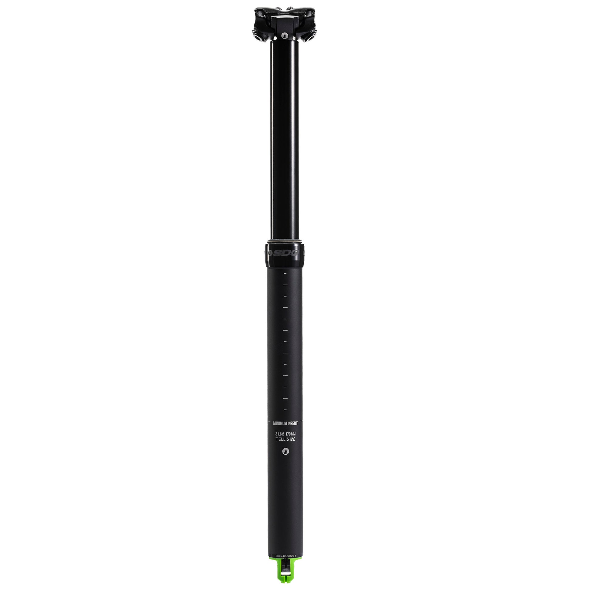 SDG Tellis V2 Dropper Seatpost (75mm) 30.9mm Black-Goodwynn&#39;sGoodwynn&#39;s