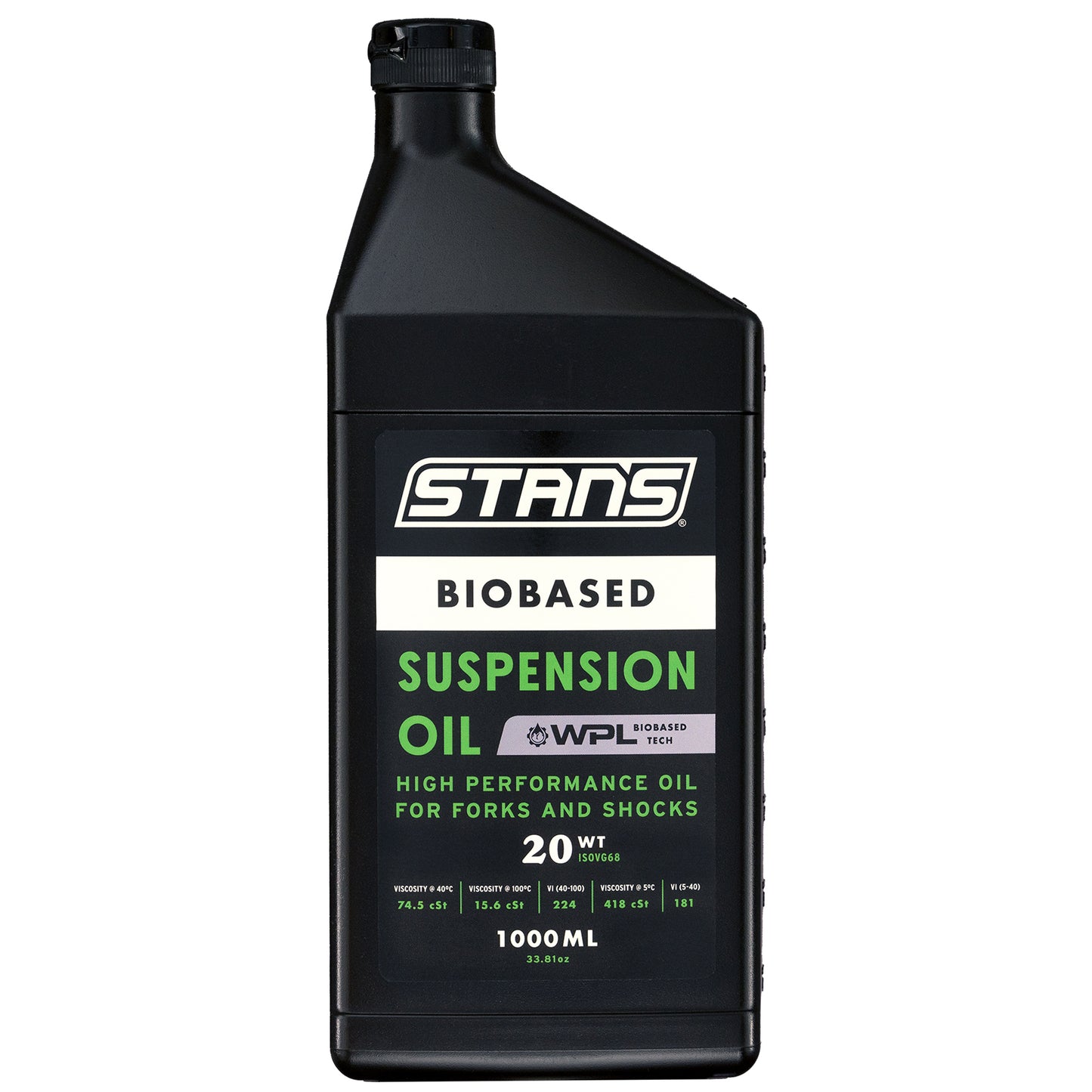 Stans Biobased 20 Weight Suspension Oil 1000ml (33.8oz)