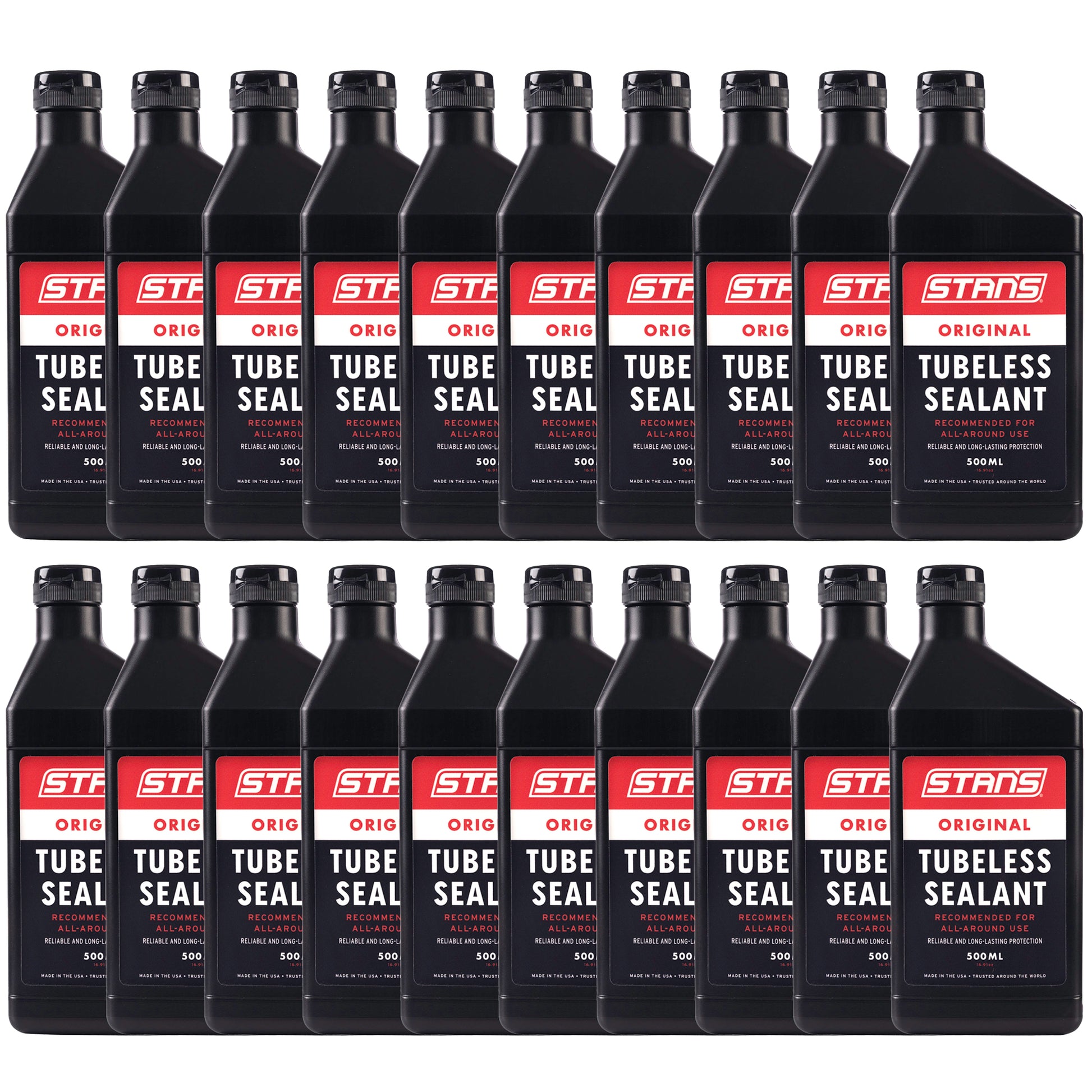 Stans Original Tubeless Sealant 500ml (16.9oz) 20/Count-Goodwynn&#39;sGoodwynn&#39;s