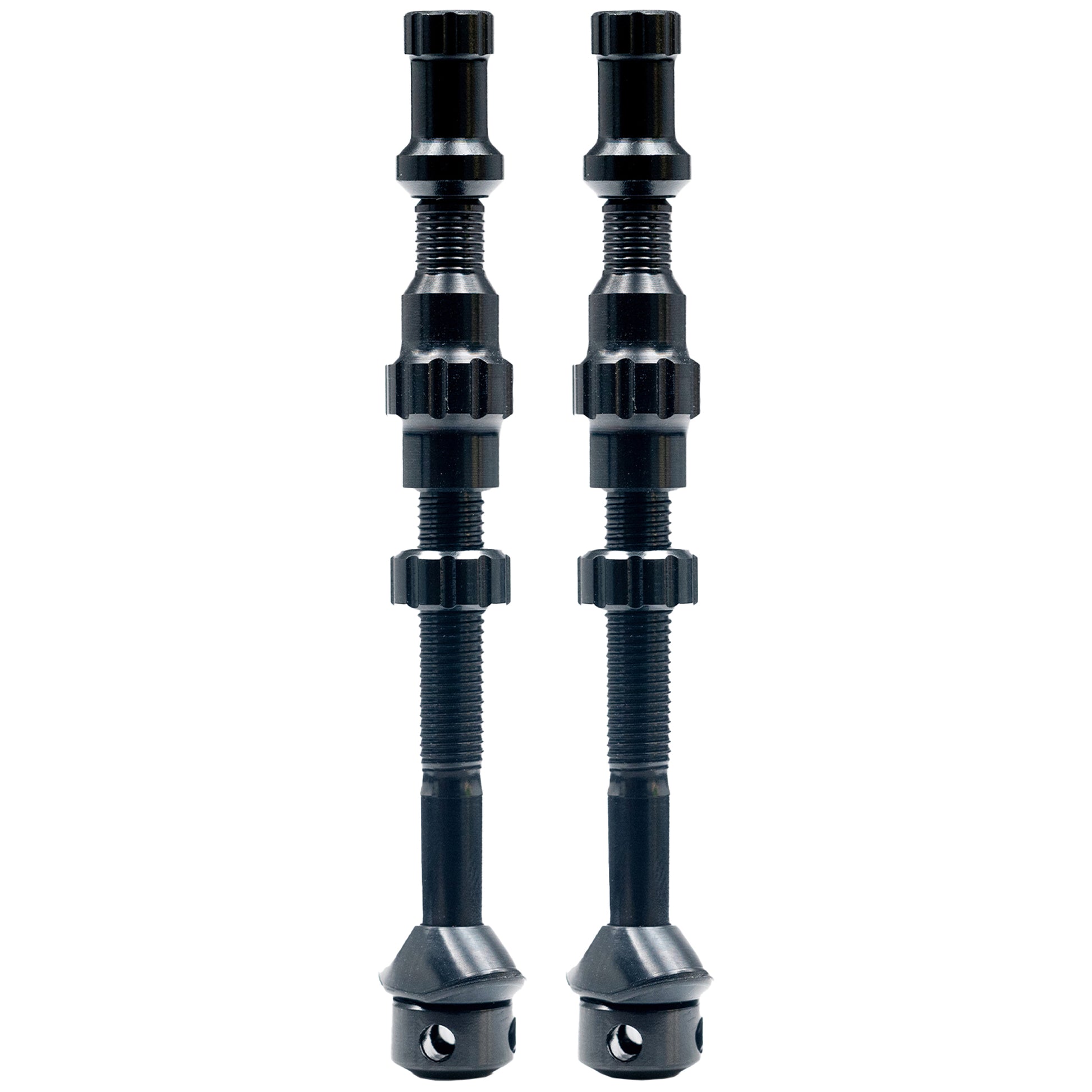 Stans Tubeless Exo-Core Valve Stems - Alloy Tall Black Pair-Goodwynn&#39;sGoodwynn&#39;s