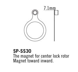 TRP Speed Sensor For Center Lock Rotors Inward-Goodwynn&#39;sGoodwynn&#39;s