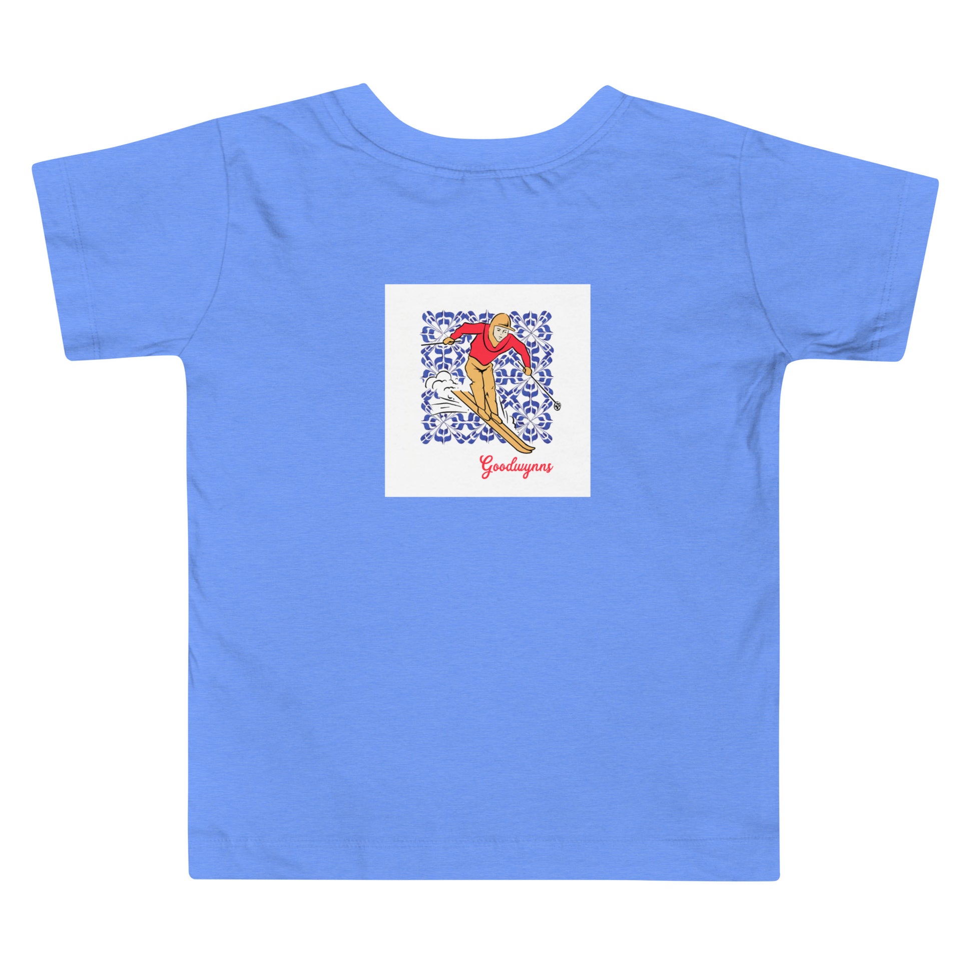 Goodwynns Chet Skier Toddler Short Sleeve Tee-Goodwynn&#39;sGoodwynn&#39;s