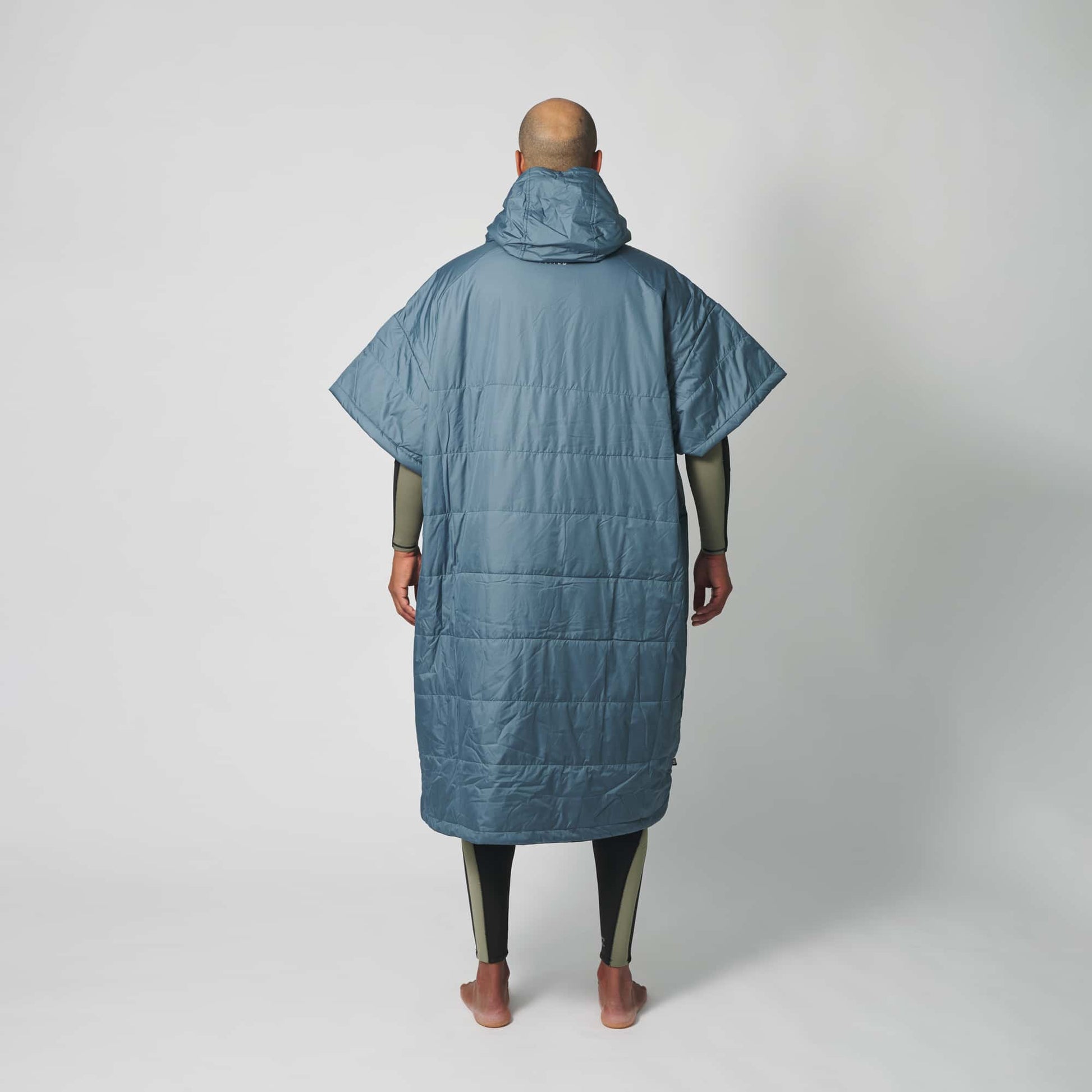 VOITED 2nd Edition Outdoor Poncho for Surfing, Camping, Vanlife & Wild Swimming - Marsh Grey / Graphite-Goodwynn&#39;sGoodwynn&#39;s