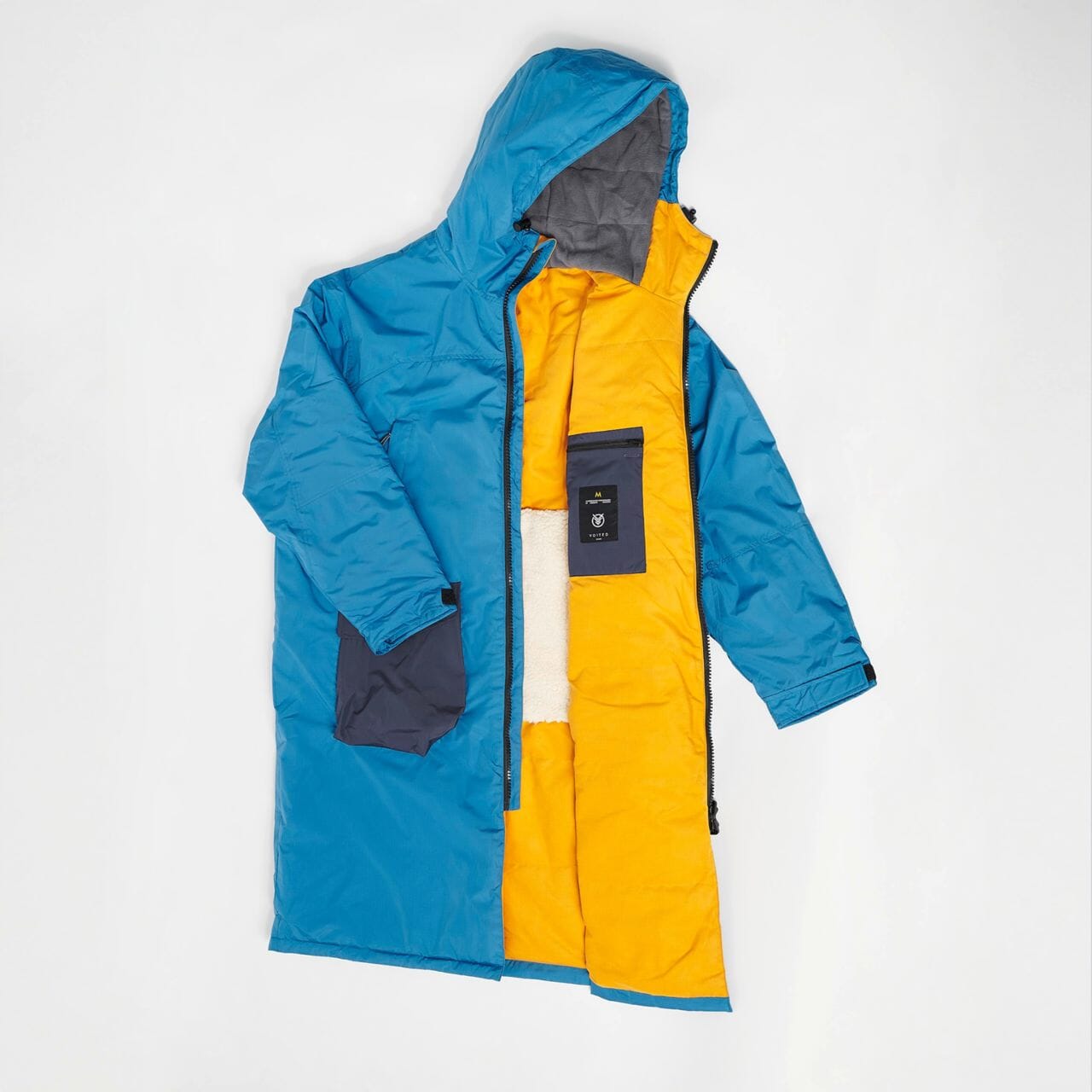 VOITED 2nd Edition Outdoor Changing Robe & Drycoat for Surfing, Camping, Vanlife & Wild Swimming - Blue Steel-Goodwynn&#39;sGoodwynn&#39;s