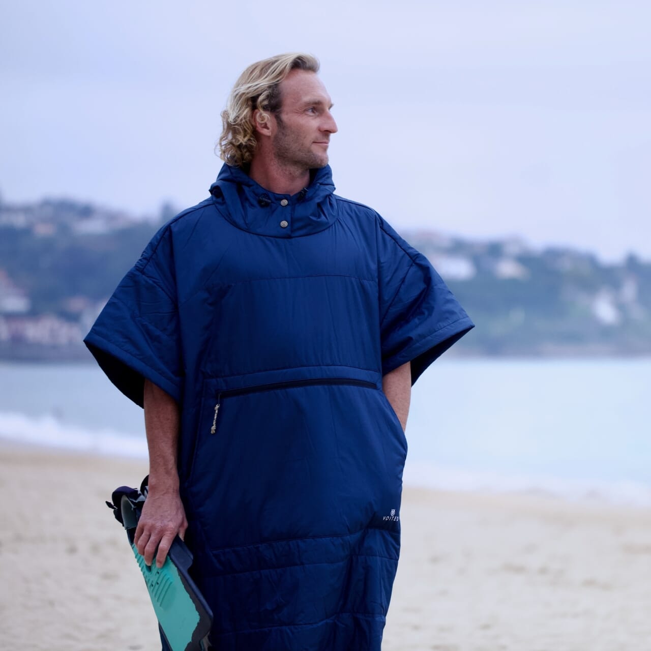 VOITED 2nd Edition Outdoor Poncho for Surfing, Camping, Vanlife & Wild Swimming - Ocean Navy-Goodwynn&#39;sGoodwynn&#39;s