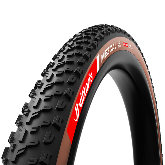 Vittoria Mezcal XC Race Tire - 29 x 2.4 Tubeless Folding Brown Graphene + Silica G2.0-Goodwynn's