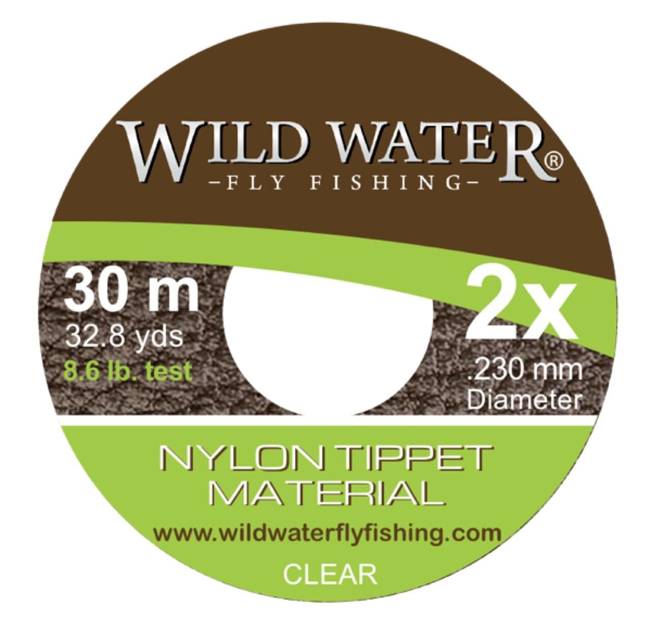 Wild Water Fly FIshing 2X Tippet