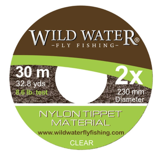 Wild Water Fly FIshing 2X Tippet-Goodwynn's