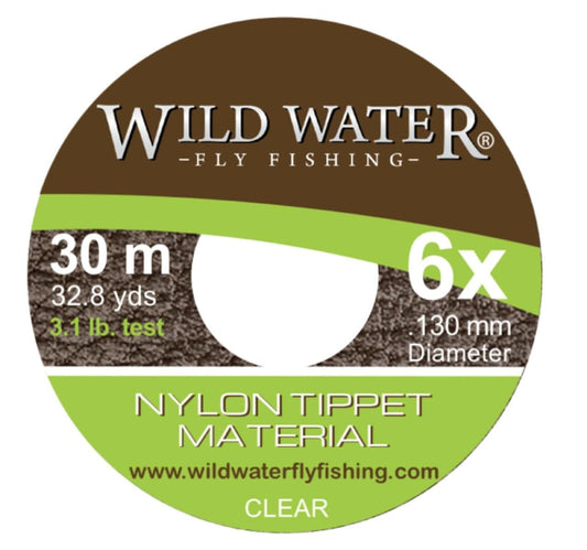 Wild Water Fly FIshing 6X Tippet-Goodwynn's