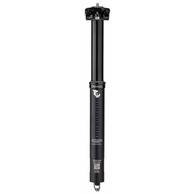 Wolf Tooth Resolve Dropper Seatpost - 30.9 125mm Travel Black Rev 2