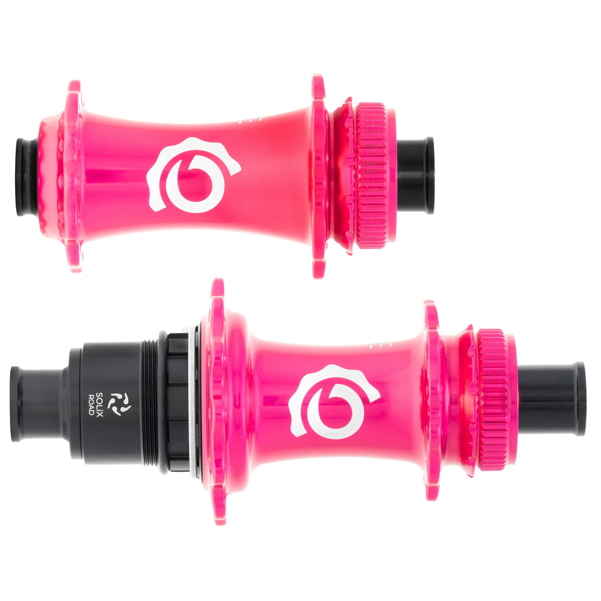 Industry Nine Solix CL Disc Hubs 12x100/142 TA 28h XDR Pink