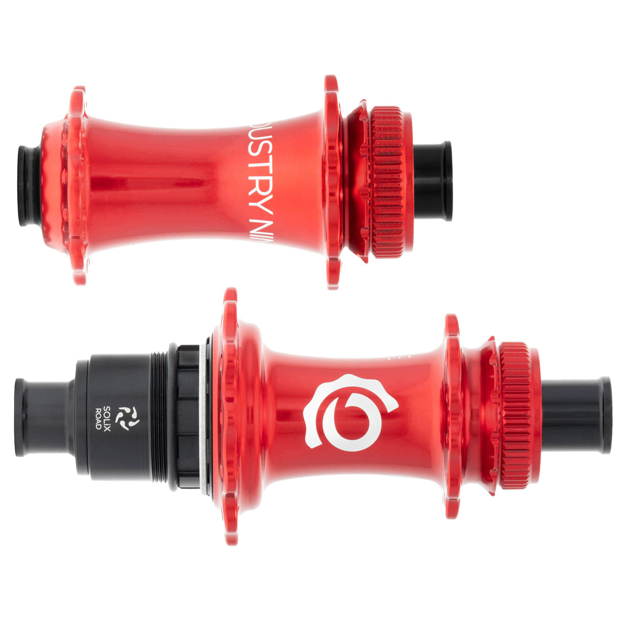 Industry Nine Solix CL Disc Hubs 12x100/142 TA 28h XDR Red-Goodwynn&#39;sGoodwynn&#39;s