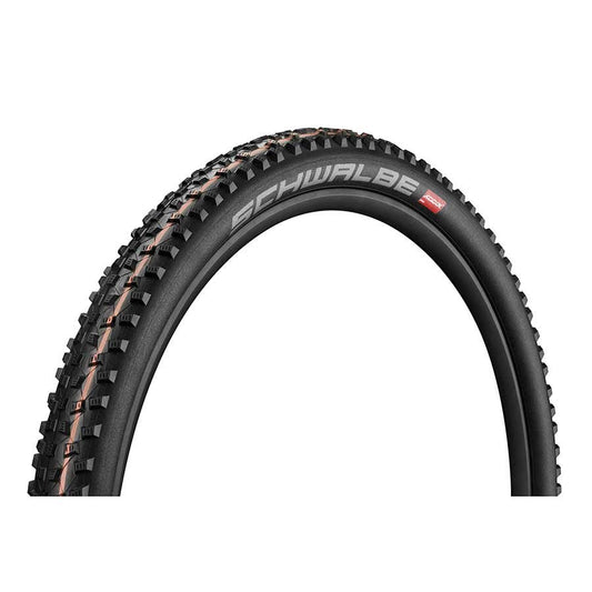 Schwalbe Rocket Ron Addix Tire 29x2.25 Folding Tubeless Ready Addix Performance TwinSkin 67TPI Black-Goodwynn's