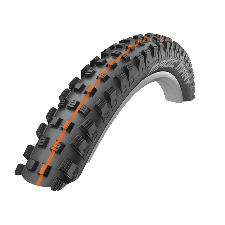 Schwalbe Magic Mary Addix Mountain Tire 27.5"x2.40 Folding Tubeless Ready Addix Soft Super Gravity 67TPI Bronze-Goodwynn&#39;sGoodwynn&#39;s