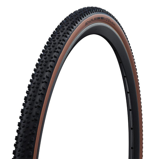 Schwalbe X-One Allround Hybrid Tire 700x33C Folding Tubeless Ready Addix RaceGuard 67TPI Bronze-Goodwynn's