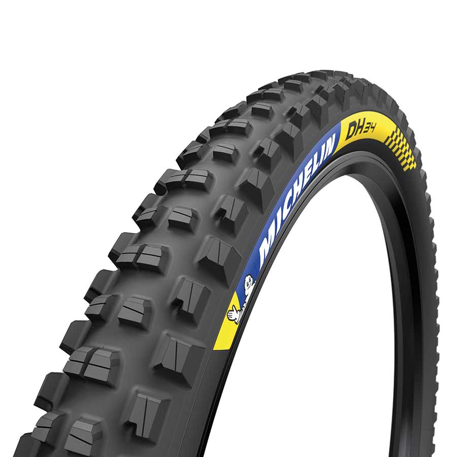 Michelin DH34 Tire 26x2.40 Wire Tubeless Ready MAGI-X Downhill Shield 2x55TPI Black-Goodwynn&#39;sGoodwynn&#39;s