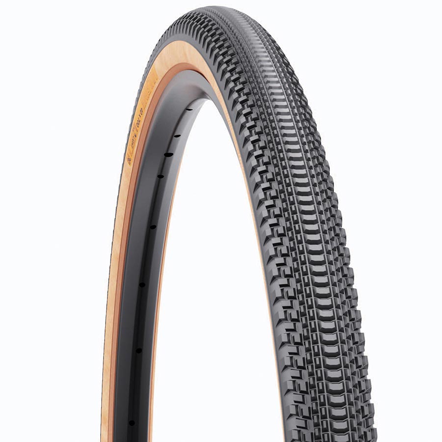 WTB Vulpine Gravel Tire 700x45C Folding Tubeless Ready Dual DNA TCS Light/Fast Rolling 60TPI Black-Goodwynn&#39;sGoodwynn&#39;s