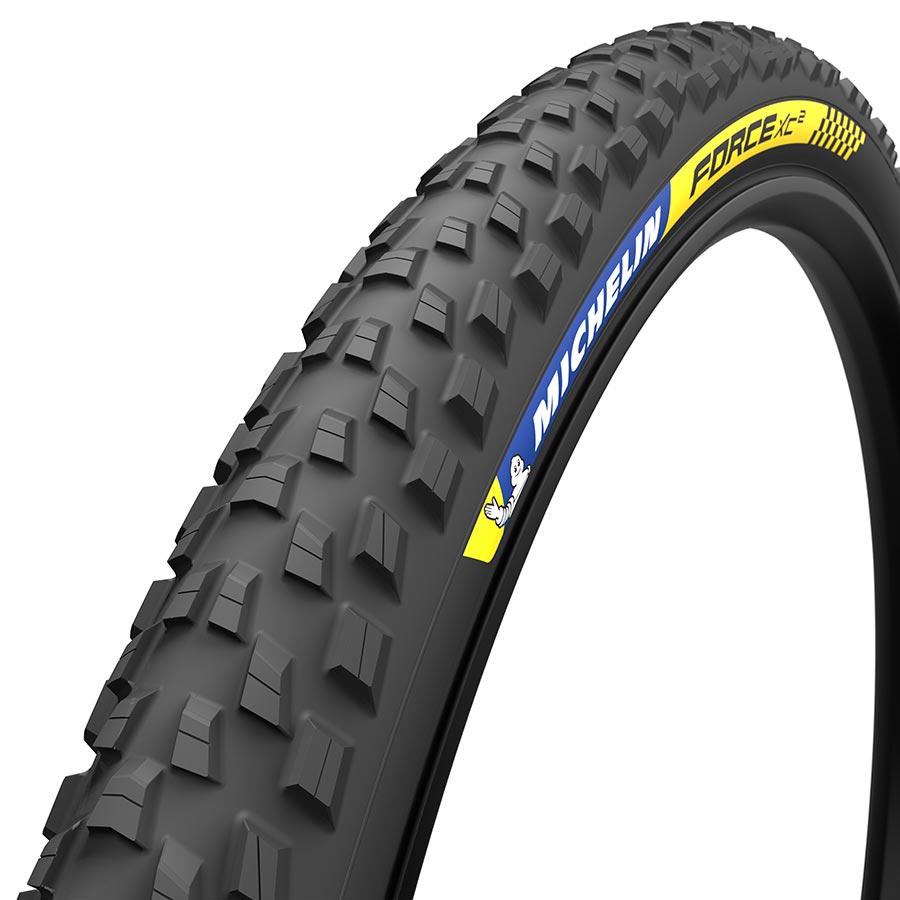 Michelin Force XC2 Racing Mountain Tire 29x2.10 Folding Tubeless Ready GUM-X Cross Shield2 2x150TPI Black-Goodwynn&#39;sGoodwynn&#39;s