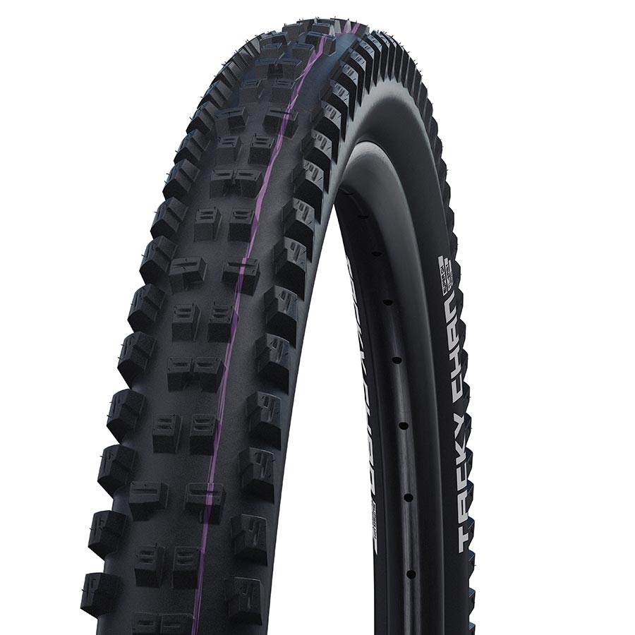 Schwalbe Tacky Chan Mountain Tire 27.5"x2.40 Folding Clincher Addix Ultra Soft Super Downhill TL Easy 2x67TPI Black