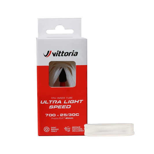 Vittoria Ultra Light Speed (TPU) Tube Presta Length: 40mm 700C 25-30c-Goodwynn's