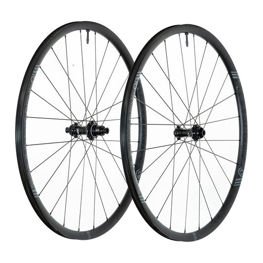 Industry Nine Solix SL AR25 Wheel Front and Rear 700C / 622 Holes: F: 24 R: 24 F: 12mm R: 12mm F: 100 R: 142 Disc Center Lock Shimano Road 11 Set-Goodwynn's