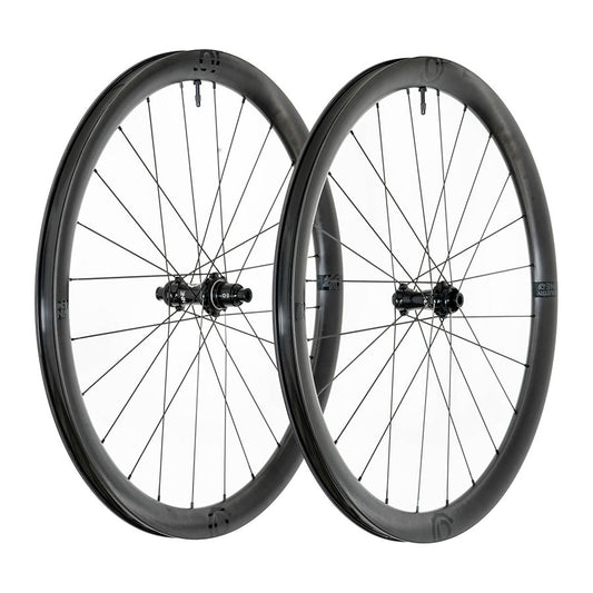 Industry Nine Solix AL AR40 Wheel Front and Rear 700C / 622 Holes: F: 24 R: 24 F: 12mm R: 12mm F: 100 R: 142 Disc Center Lock SRAM XD-R Set-Goodwynn's