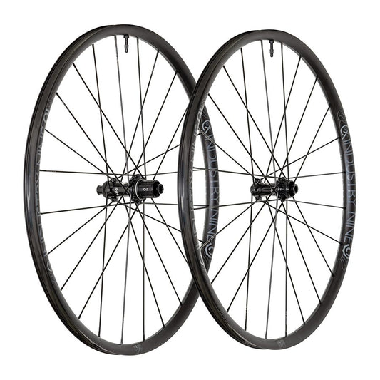 Industry Nine Solix G GRCX Wheel Front and Rear 700C / 622 Holes: F: 24 R: 24 F: 12mm R: 12mm F: 100 R: 142 Disc Center Lock SRAM XD-R Set-Goodwynn's