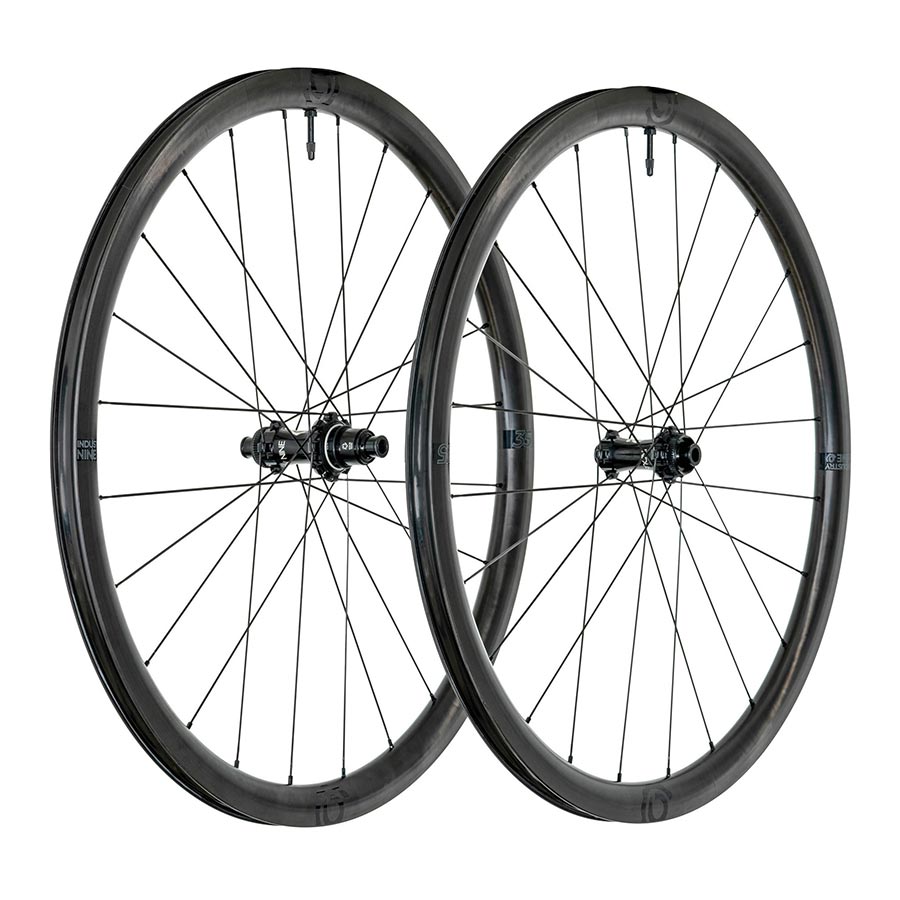 Industry Nine Solix SL i9 35 Wheel Front and Rear 700C / 622 Holes: F: 24 R: 24 F: 12mm R: 12mm F: 100 R: 142 Disc Center Lock SRAM XD-R Set-Goodwynn&#39;sGoodwynn&#39;s