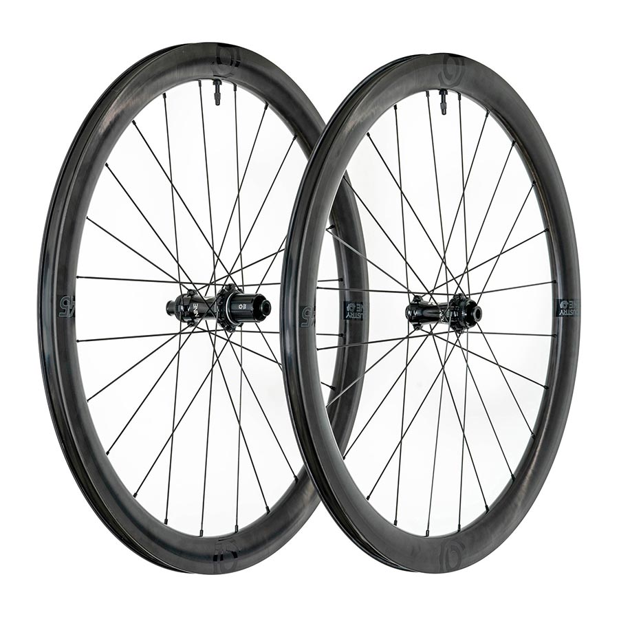 Industry Nine Solix SL i9 45 Wheel Front and Rear 700C / 622 Holes: F: 24 R: 24 F: 12mm R: 12mm F: 100 R: 142 Disc Center Lock SRAM XD-R Set-Goodwynn&#39;sGoodwynn&#39;s